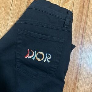 Dior Black Jeans Oriental Rare